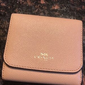 Small Coach Trifold Wallet